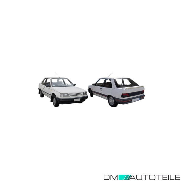Außenspiegel rechts kpl. konvex manuell schwarz passt für Peugeot 309 II, 309 I