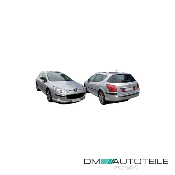 Stoßstange vorne für SRA grundiert passt für Peugeot 407 bj 04-06
