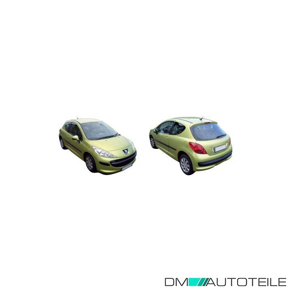 Stoßstange vorne grundiert passt für Peugeot 207 Baujahr 06-06/09