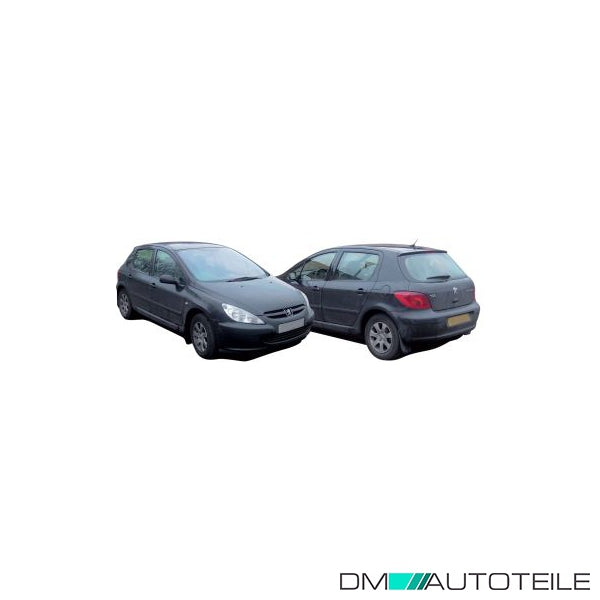 Stoßstange hinten PDC grundiert passt für Peugeot 307 Break Kombi 01-05