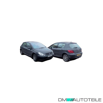 Stoßstange hinten PDC grundiert passt für Peugeot 307 Break Kombi 01-05