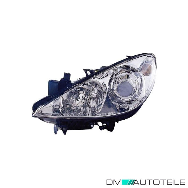 Hauptscheinwerfer links H1/H7 mit Motor passt für Peugeot 307 Break 05-09