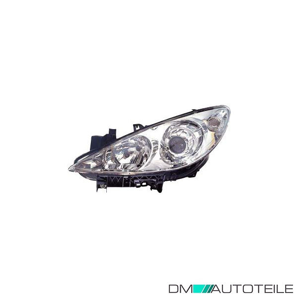Hauptscheinwerfer links H7 mit Motor Xenon passt für Peugeot 307 Break 05-09