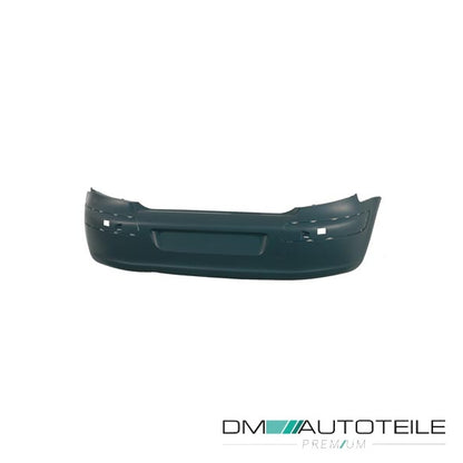 Stoßstange hinten grundiert passt für Peugeot 307 Limousine 01-09