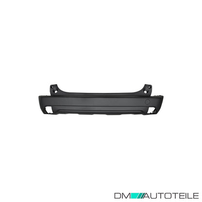 Stoßstange hinten schwarz geriffelt ohne PDC passt für Peugeot 2008 bj 13-19
