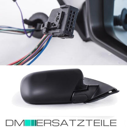 Außenspiegel Rechts 11 Pin Anklappb. Bj 95-03 elektr. verstellbar passt für BMW E39