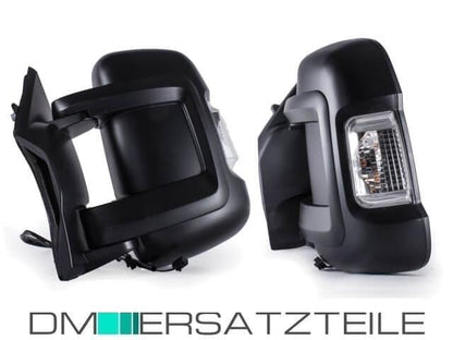Außenspiegel Links kurz 06-14 passt für Fiat Ducato Peugeot Boxer Citroen Jumper