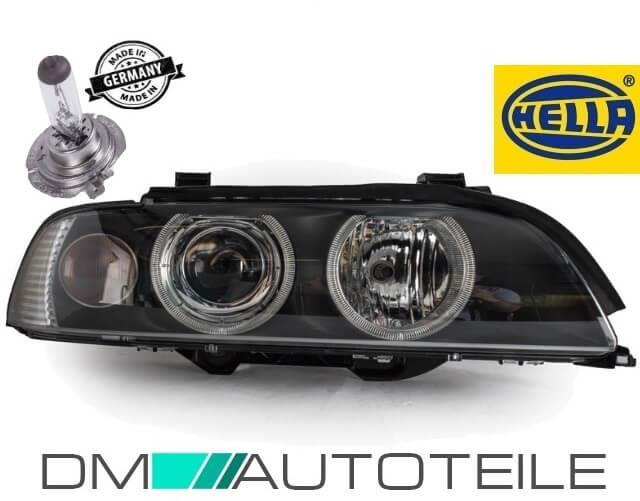 Set Facelift Hella Scheinwerfer rechts Celis passt für BMW E39 Bj 00-03+ 1x H7 Birne