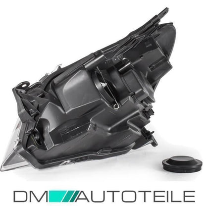 Set Opel Astra H Scheinwerfer links Schwarz Bj 04-10 H7/H1+ Stellmotor +H7 Birne