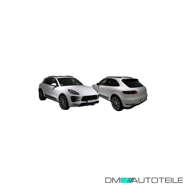 Stoßstange hinten grundiert passt für Porsche Macan 95B ab 02/2014