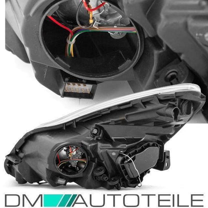 Opel Corsa D Scheinwerfer links Klarglas 11-14 Facelift + Tagfahrlicht H7/H1