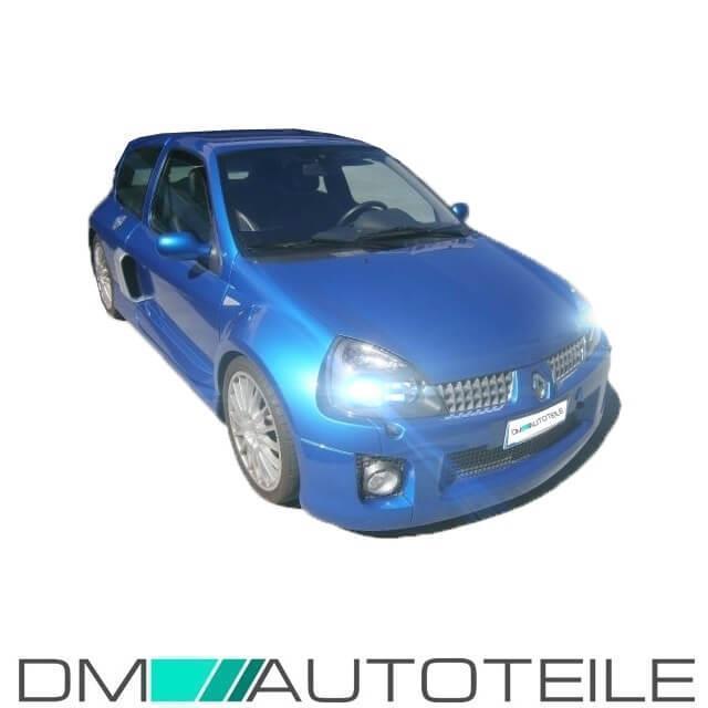 Renault Clio II Scheinwerfer links schwarz Bj 01-05 H7/H1 VR6 Design