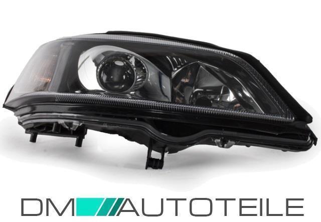Set Opel Astra G Xenon Scheinwerfer rechts Schwarz Bj 97-04 für LWR D2S/H7+Brenner