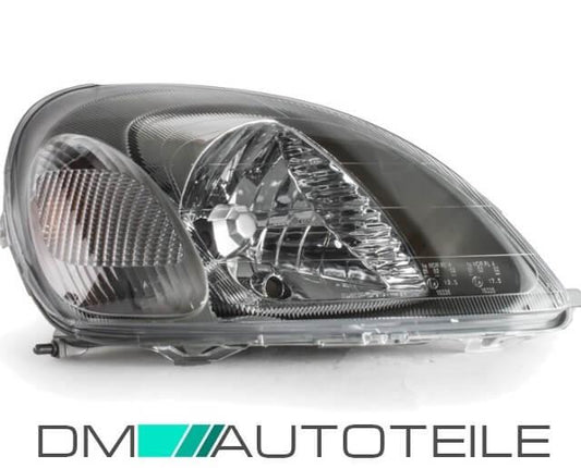 Toyota Yaris Scheinwerfer rechts Bj 99-02 + Stellmotor H4 Fassung
