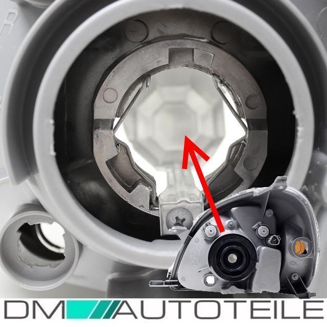 Toyota Yaris Scheinwerfer Links Bj 99-02 + Stellmotor H4 Fassung