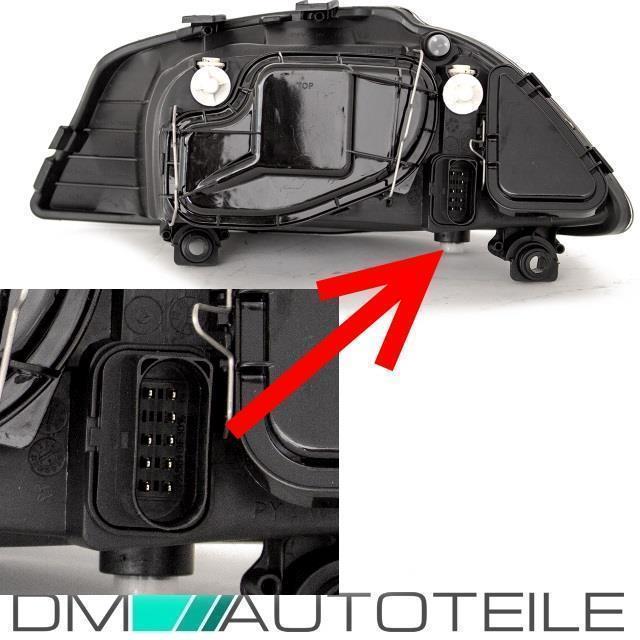Seat Ibiza 6L Scheinwerfer rechts schwarz Bj 02-08 für LWR H4