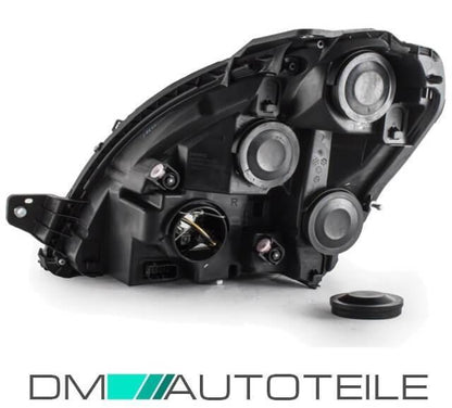 Set Iveco Turbo Daily IV Scheinwerfer rechts Bj 06-11 + Stellmotor H7/H1/H1 +Nebel+Birne
