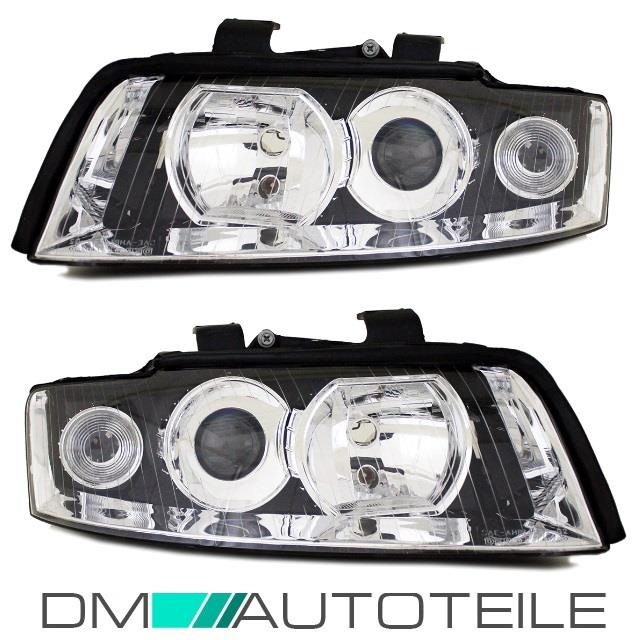 Set Audi A4 8E Xenon Scheinwerfer Klarglas D1S/H7 01-04 links&Rechts Limo/Avant