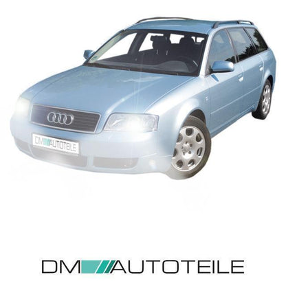 Set Audi A6 4B C5 Facelift Scheinwerfer rechts + links 01-05 H7/H7 Klarglas Limousine Avant+Birnen
