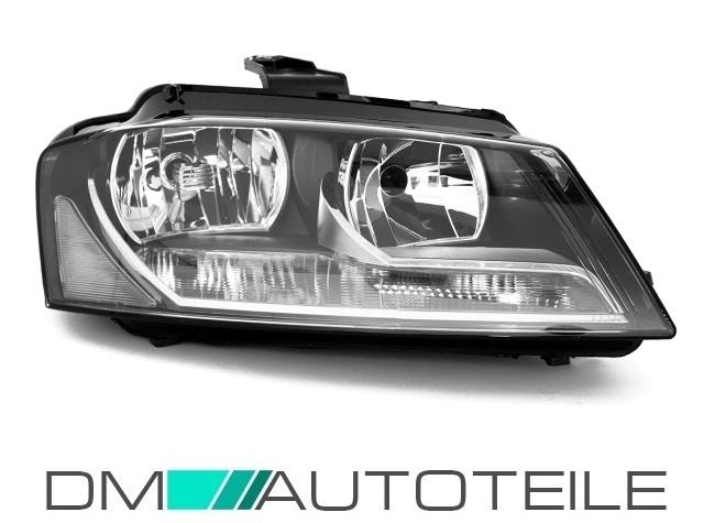 Audi A3 8P 8PA Scheinwerfer Rechts Klarglas Facelift 08-12 H7/H7 +Tagfahrlicht
