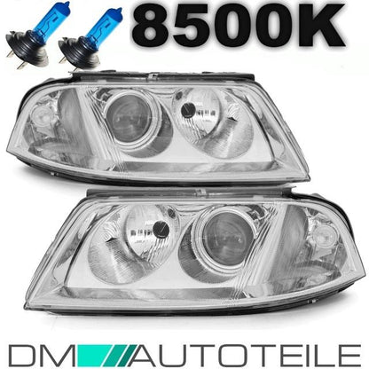 SET Klarglas Scheinwerfer Links Rechts für VW Passat 3BG 00-05 XENON OPTIK