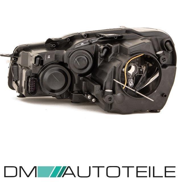 Klarglas Scheinwerfer RE+LI Schwarz H7/H15 inkl.H7 Birnen 08-13 passt für VW Golf 6