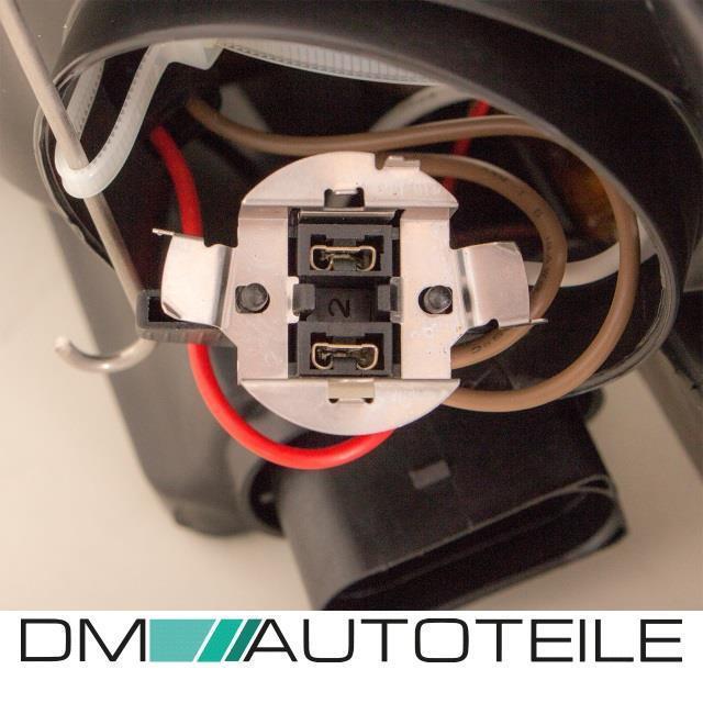 Scheinwerfer SET Rechts Links H7/H7 Klarglas + Motor passt für Golf Plus 05-09