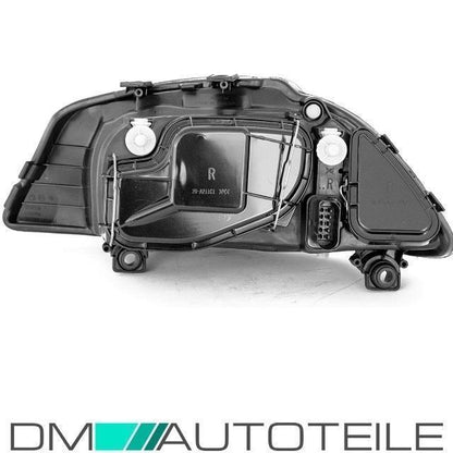 Seat Ibiza 6L Scheinwerfer Links 02-06 H7 H3 Schwarz