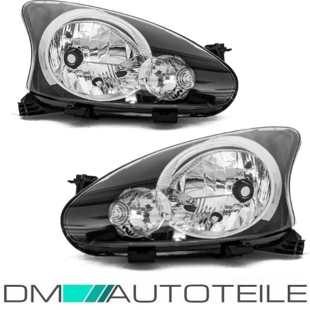 Set Toyota Aygo Scheinwerfer Rechts Links H4 05-03/14