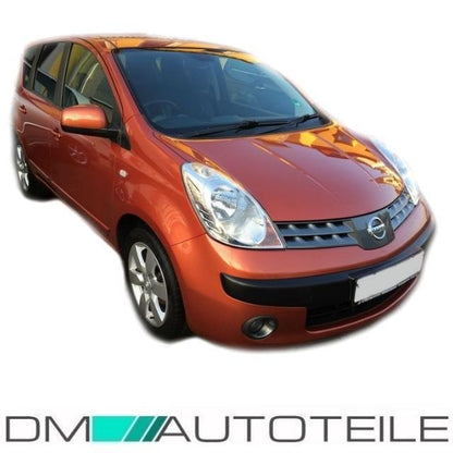 Set Nissan Note Scheinwerfer Rechts Links H4 06-09 mit Birnen
