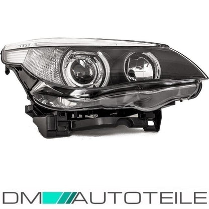 BMW E60 E61 Bi-Xenon Scheinwerfer Rechts D1S/H7 05-07 ohne Kurvenlicht