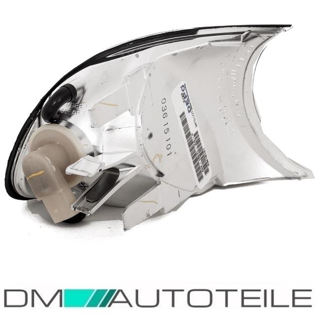 Set Coupe Cabrio Frontblinker Set Blinker Weiß 99-08/01 +Birnen Facelift passt für BMW E46