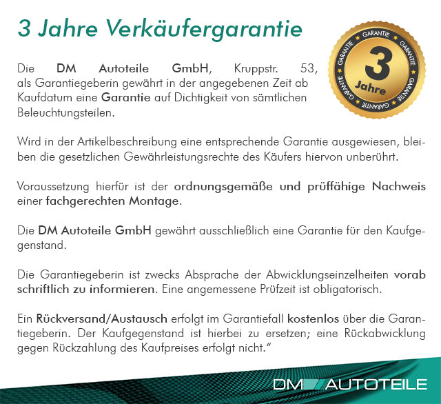 Halogen Scheinwerfer vorne H4 Rechts passt für VW Polo V 5 (6R) ab 2009-2014