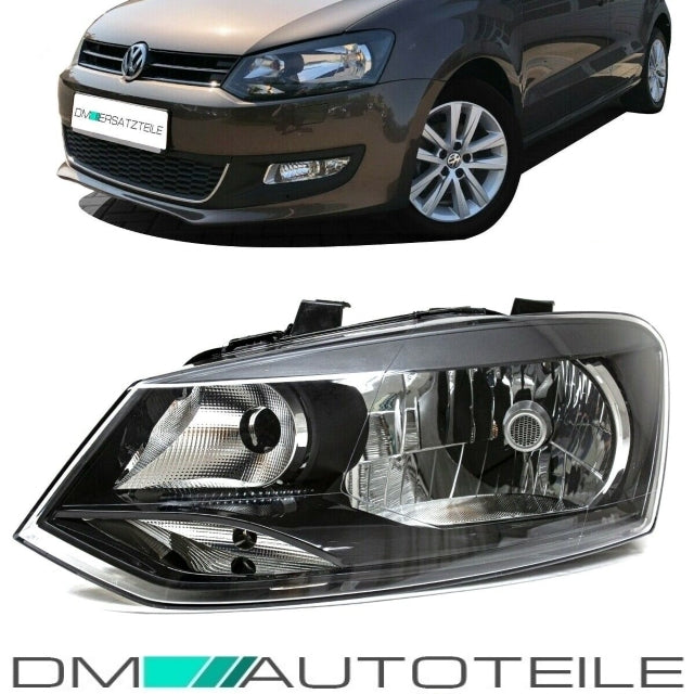 Halogen Scheinwerfer vorne H4 Links passt für VW Polo V 5 (6R) ab 2009-2014