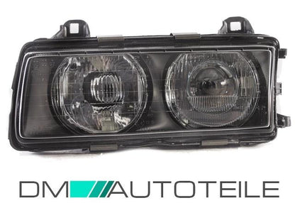 Scheinwerfer links passt für BMW E36 alle Modelle Bj 90-94 H1/ H1 Schwarz