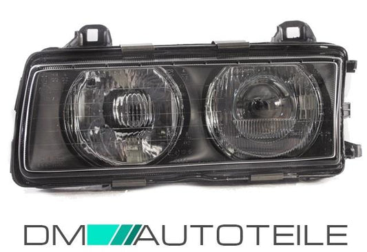 Scheinwerfer links passt für BMW E36 alle Modelle Bj 90-94 H1/ H1 Schwarz