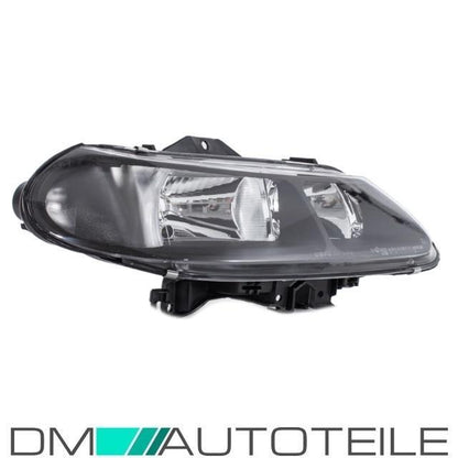 Set Renault Laguna Scheinwerfer rechts & links H7/H7 Klarglas Schwarz Bj 98-01 + Satz H7 Birnen