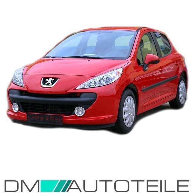 Set Peugeot 207 Scheinwerfer Klarglas Rechts & Links Bj 06-13 H7/H7/H1+Motor + Kurvenlicht +Birnen Set