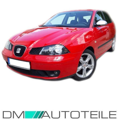 Scheinwerfer SET + Birnen H7/H3 Leuchtmittel passt für Seat Ibiza 6L1 6L2 ab 2002-2008