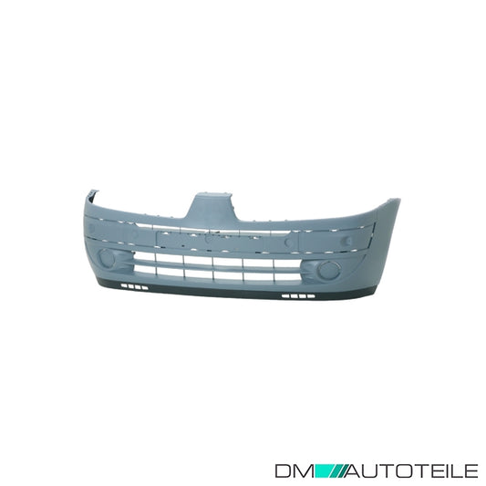 Stoßstange vorne grundiert passt für Renault Clio II Facelift 01-05 +Spoiler