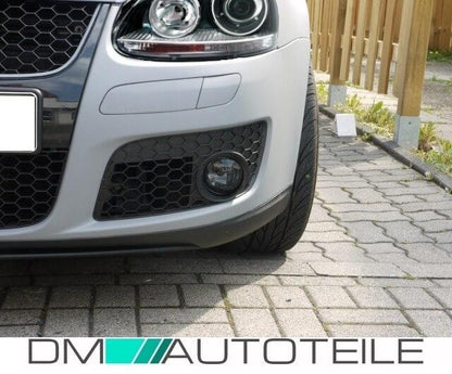 Stoßstange Vorne + Scheinwerfer + Nebelscheinwerfer + UMBAU SET passt für Golf 5