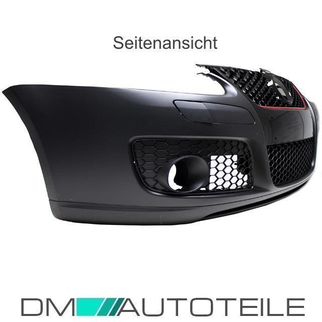 STOßSTANGE Vorne SET + GITTER + ZUBEHÖR KOMPLETT + ABE für VW Golf 5 V UMBAU GTI