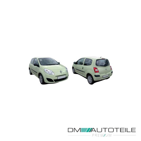 Außenspiegel rechts kpl. grundiert mech. passt für Renault Twingo II