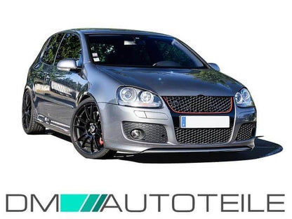 Front Stoßstange Wabengitter ohne Emblem + ZUBEHÖR + ABE passt für VW Golf 5