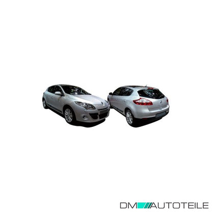 Stoßstange vorne glatt schwarz passt für Renault Megane III 08-12
