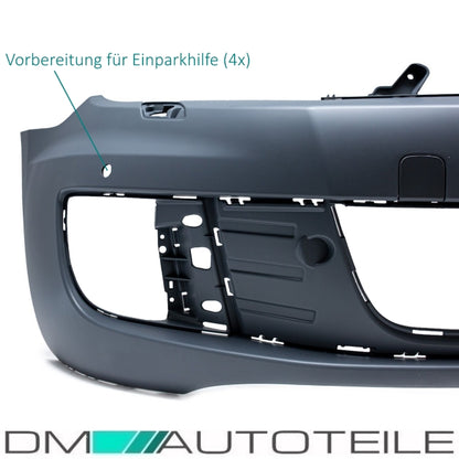 Stoßstange vorn Stoßfänger 4x PDC + SRA + NSW + Zubehör passt für VW Golf 6