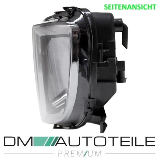 Nebelscheinwerfer SET Smoke Schwarz + H8 Birnen passt für VW Golf 6 GTI GTD