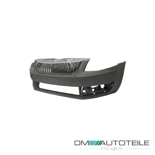 Stoßstange vorne lackierfähig +Grill passt für Skoda Octavia III 5E bj 13-16