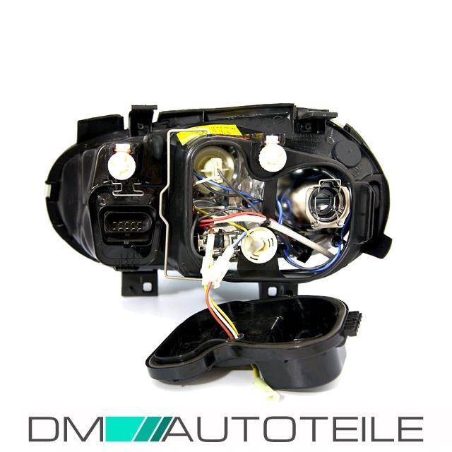Angel Eyes Scheinwerfer SET + Heckleuchten in LED Schwarz passt für VW Golf 4