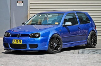 Angel Eyes Scheinwerfer SET + Heckleuchten in LED Schwarz passt für VW Golf 4
